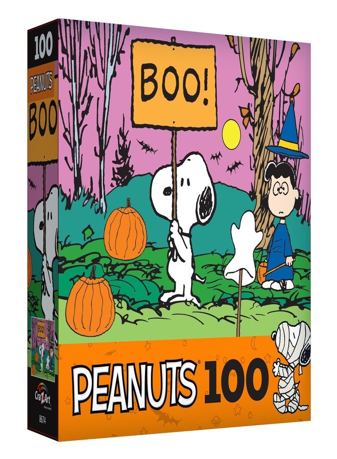 RoseArt - Peanuts - Boo! - 100 Piece Jigsaw Puzzle for Kids and Adults - Image 2